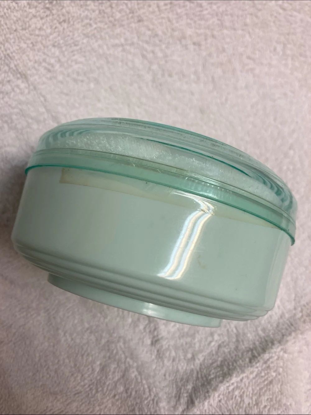 Simply sensual Perfumed Dusting Powder - Light Teal Jar